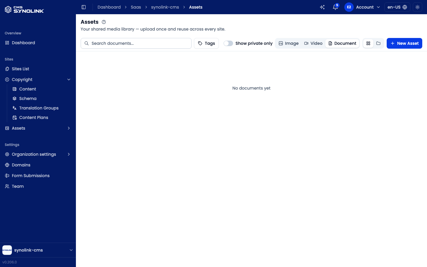 Documents tab