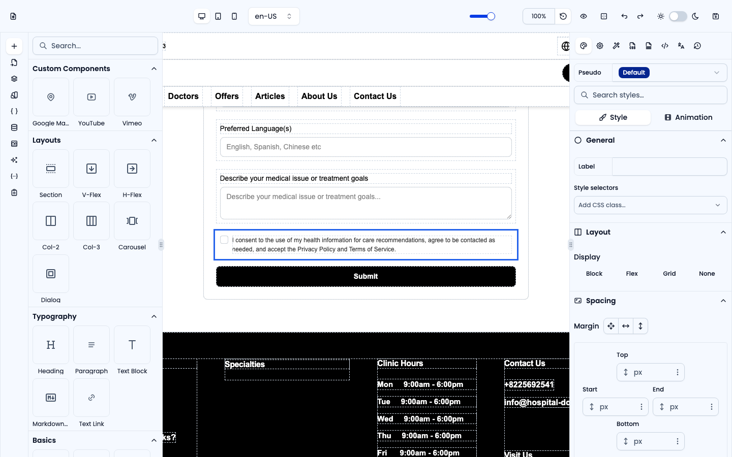 Checkbox field